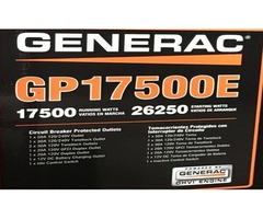 General generator like new only used 2 times kept inside | free-classifieds-usa.com - 3