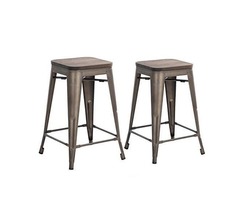 Industrial Metal Stackable Backless Barstools | free-classifieds-usa.com - 2