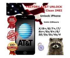 FAST AT&T UNLOCK iPhone X/8+/8/7+/7/6s+/6s/6+/6/SE/5s/5c/5/4s/4 FACTORY UNLOCK | free-classifieds-usa.com - 1