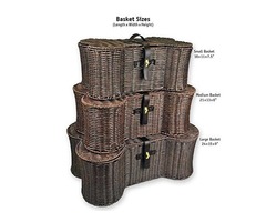 DII Bone Dry Medium Wicker-Like Bone Shape Storage Basket | free-classifieds-usa.com - 1