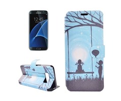 For Galaxy S 8 + Lover Pattern Horizontal Flip Leather Case with Holder | free-classifieds-usa.com - 1
