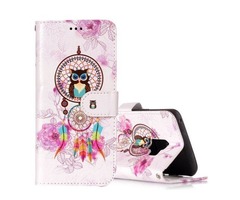 For Galaxy S9 Oil Bells Pattern Leather Case with Holder, Card Slots & Wallet | free-classifieds-usa.com - 1