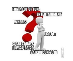 ALL ARE WELCOME AT SAIKOUCON 2018 FOR FUN and MORE | free-classifieds-usa.com - 2