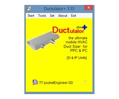 Ductulator plus - ultimate HVAC duct sizer for Windows | free-classifieds-usa.com - 1