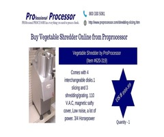shop best vegetable shredder | ProProcessor.com | free-classifieds-usa.com - 1
