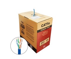 1000FT Cat5e Plenum 24AWG  350MHz UTP Solid, Plenum (CMP), Bulk Ethernet Cable | free-classifieds-usa.com - 3