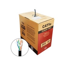 1000FT Cat5e Plenum 24AWG  350MHz UTP Solid, Plenum (CMP), Bulk Ethernet Cable | free-classifieds-usa.com - 4