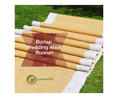 Burlap Wedding Aisle Runner | free-classifieds-usa.com - 1