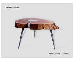 Best Quality Molten Wood Side Table at Aglow Exports Inc. | free-classifieds-usa.com - 1