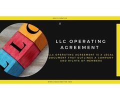LLC Operating Agreement | Docs Creator | free-classifieds-usa.com - 1