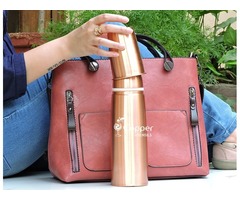 Shop for our New Copper Seamless Matte Finish Bottle with Tumbler Cap | free-classifieds-usa.com - 2