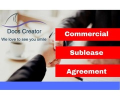 Commercial Sublease Agreement | free-classifieds-usa.com - 1