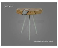 Buy Molten Wood End Table at Aglow Exports Inc. | free-classifieds-usa.com - 1