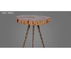 Buy Molten Wood End Table at Aglow Exports Inc. | free-classifieds-usa.com - 2