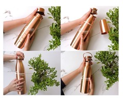 Shop for Copper Seamless Matte Finish Bottles at Affordable Prices  | free-classifieds-usa.com - 1