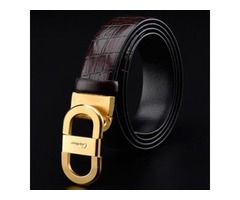 Reduced 30 Percent: Leather brass buckle belt! | free-classifieds-usa.com - 2