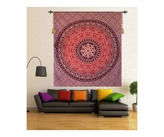 Indian Mandala Printed Tapestry Online | free-classifieds-usa.com - 3