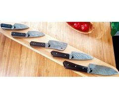 Worlds smallest Chef Knife Set 100% damascus steel & Handmade! | free-classifieds-usa.com - 1