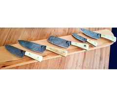 Worlds smallest Chef Knife Set 100% damascus steel & Handmade! | free-classifieds-usa.com - 2