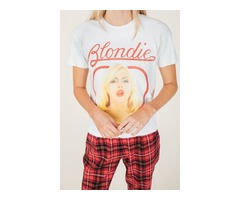 Madeworn - Blondie Glitter Crop Tee  | free-classifieds-usa.com - 1