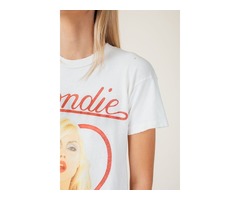 Madeworn - Blondie Glitter Crop Tee  | free-classifieds-usa.com - 2