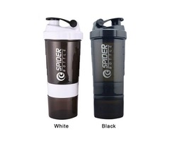Protein Shaker Blender Mixer Cup Home Travel Sports Fitness Gym 3 Layers Multifunction | free-classifieds-usa.com - 1
