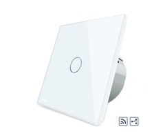 Livolo White Glass Touch Panel Intermediate & Remote EU Switch VL-C701SR-11 | free-classifieds-usa.com - 1