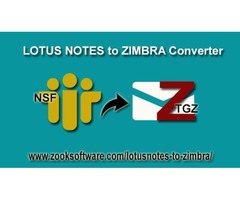 Lotus Notes to Zimbra Converter | free-classifieds-usa.com - 1