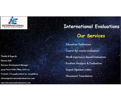 International Evaluation Service | free-classifieds-usa.com - 2