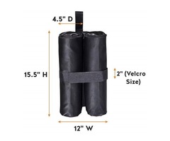 COVERS & ALL Canopy Weight Bags, 4 pcs Outdoor Canopy Tent Weight Sand Bag Anchor Kit | free-classifieds-usa.com - 2