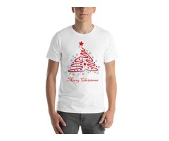 Merry Christmas Short-Sleeve Unisex T-Shirt | free-classifieds-usa.com - 1