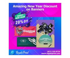 New Year, New Offers; Get 20% off on all Banners Printing | free-classifieds-usa.com - 2