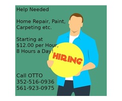 Help Needed - Home Repair, Paint, Carpeting etc. | free-classifieds-usa.com - 1