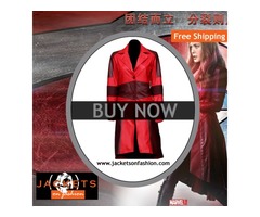 Civil War Scarlet Witch Leather Coat | free-classifieds-usa.com - 1
