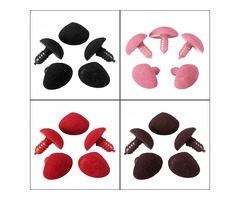 5Pcs Plastic Triangle Velvet Noses Buttons Eyes DIY For Bear Toy | free-classifieds-usa.com - 1