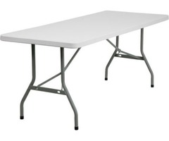 30 X 72" Plastic Folding Commercial Grade Banquet Table | free-classifieds-usa.com - 1