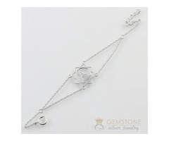 Silver Moonstone Bracelet & buddha good karma chakra bracelet  | free-classifieds-usa.com - 1