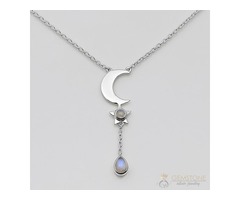 Moonstone Necklace - Artistic Sway- GSJ | free-classifieds-usa.com - 1
