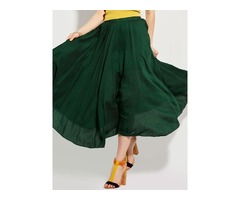 Mid-Waist Ankle-Length Plain Expansion Skirt | free-classifieds-usa.com - 1
