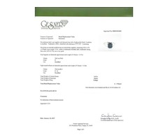 Blue Asscher Cut Sapphire Platinum Ring | free-classifieds-usa.com - 2