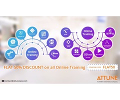 Dont'miss This Offer | *Attune offering FLAT 50% OFF on Online Training* | free-classifieds-usa.com - 1