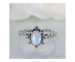 Moonstone Ring  & Moonstone Coral Palm | free-classifieds-usa.com - 1