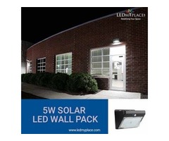 Use Renewable 5w Solar LED Wall Packs for Lighting Offer | free-classifieds-usa.com - 1