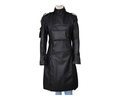 Scarlett Johansson Ghost In The Shell Leather Coat | free-classifieds-usa.com - 2