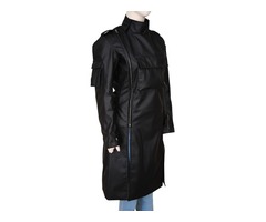 Scarlett Johansson Ghost In The Shell Leather Coat | free-classifieds-usa.com - 4