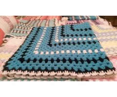 11 CROCHETED GRANNY SQUARE THROWS  | free-classifieds-usa.com - 3