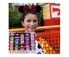 Shop Minnie Mouse Ears Hair Bow Headband | free-classifieds-usa.com - 2