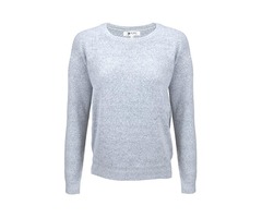 Yemak Sweater | Women's Soft Solid Heather Color Lightweight Long Sleeve Crewneck Sweater MK8015 | free-classifieds-usa.com - 1