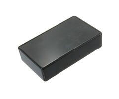 Black Plastic Power Supply Junction Box Enclosure Instrument Case | free-classifieds-usa.com - 1