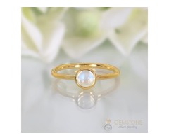 14Kt Gold Vermeil Moonstone Ring Soul | free-classifieds-usa.com - 1